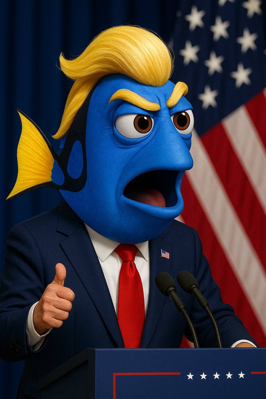 Trump Fish Dory